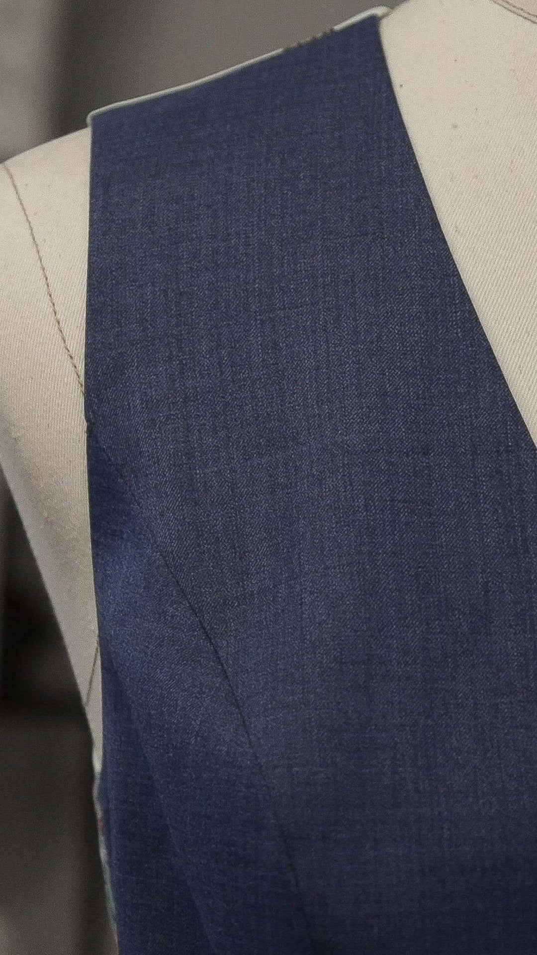 Midnight Blue wool costume