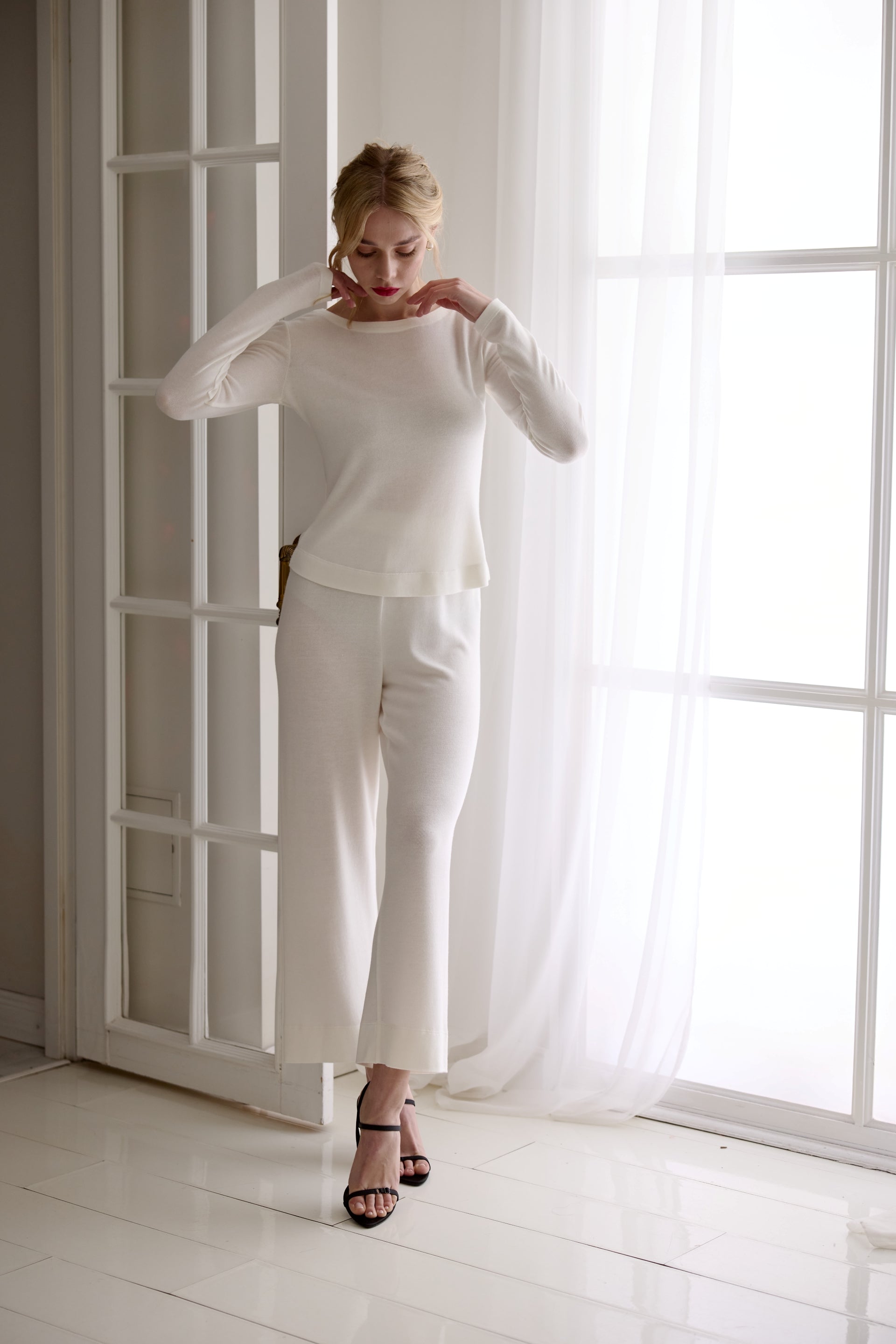 Camille cashmere suit