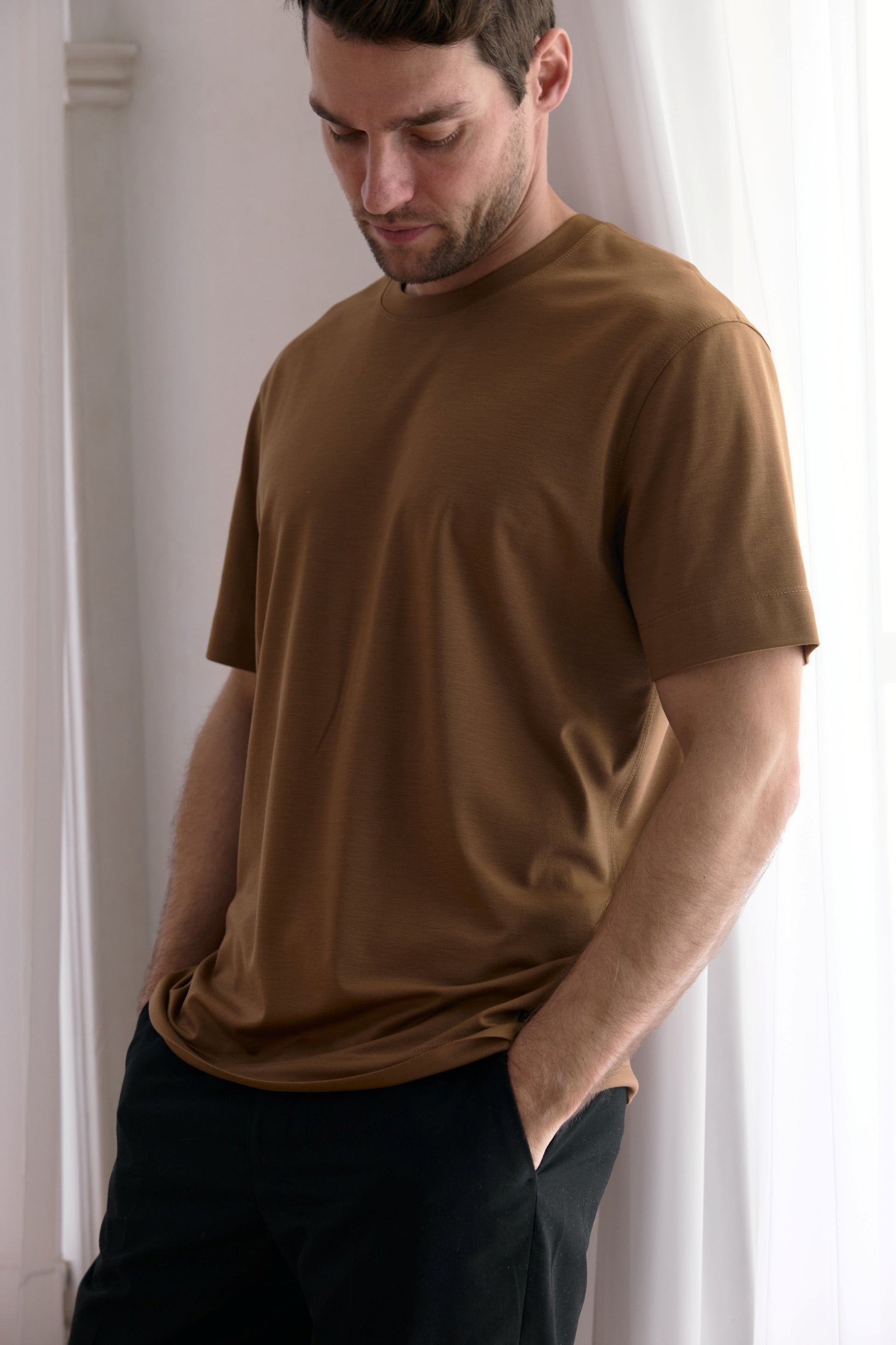 Crewneck Jersey T-Shirt