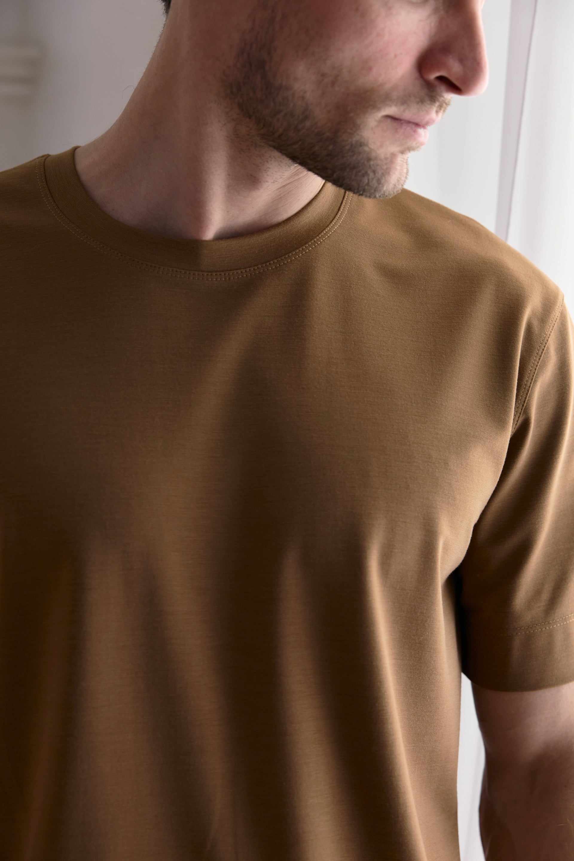 Crewneck Jersey T-Shirt