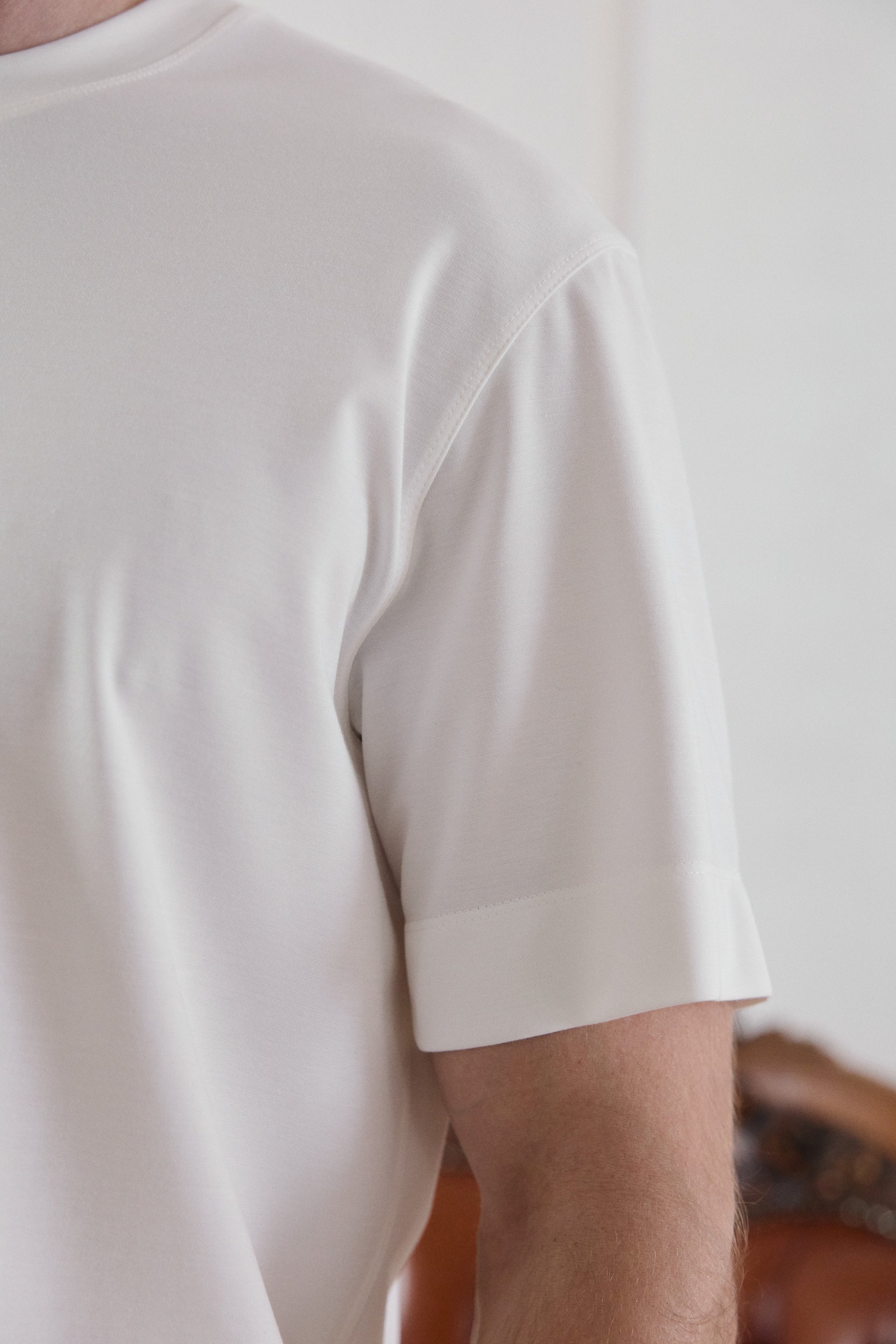 Crewneck Jersey T-Shirt