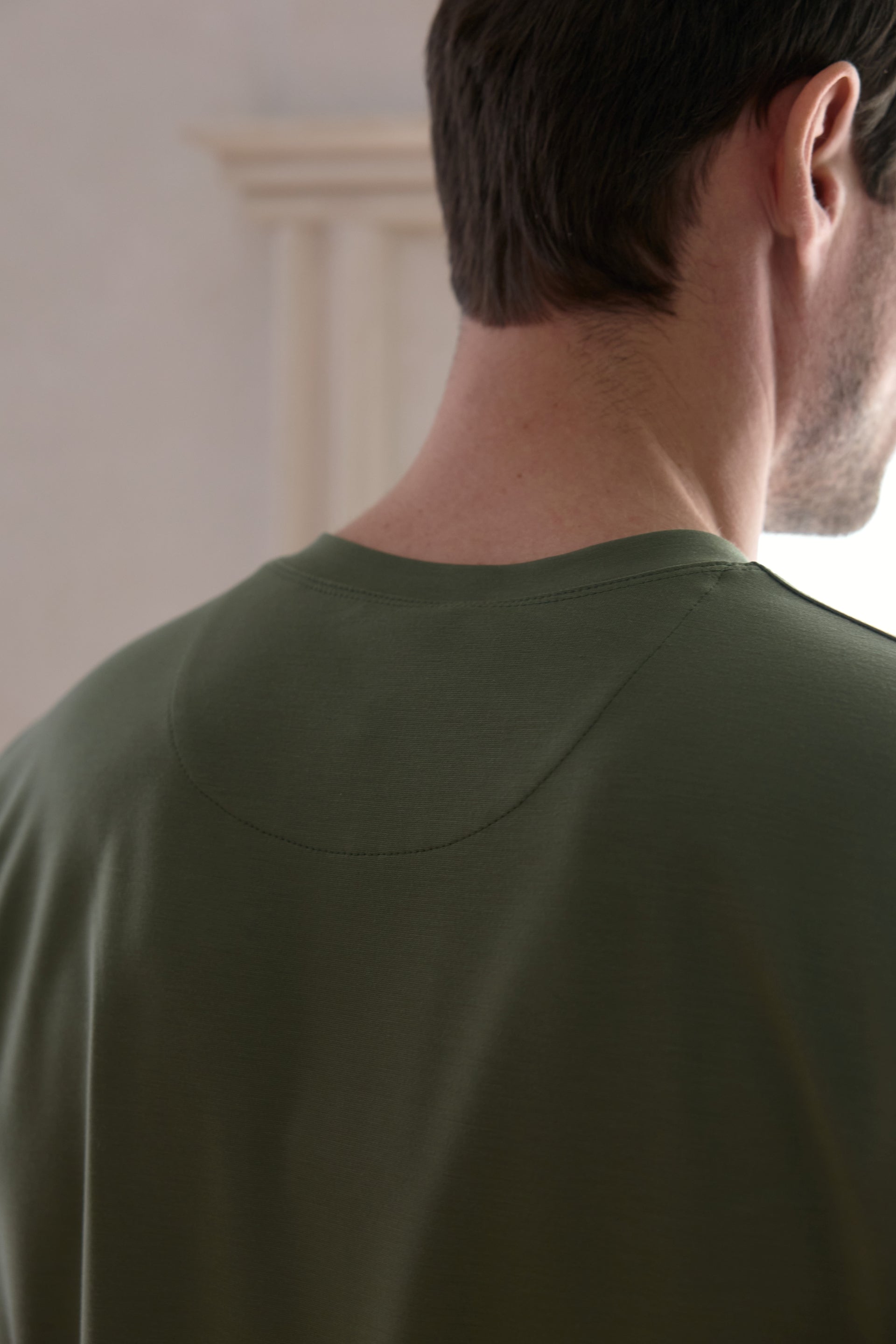 Crewneck Jersey T-Shirt